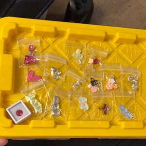 Assorted Colorful Charms/decor pieces